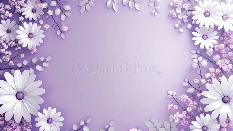 background-wedding-invitation-card-purple-gradient-delicate-flowers-corners-card-background-wedding-356209095